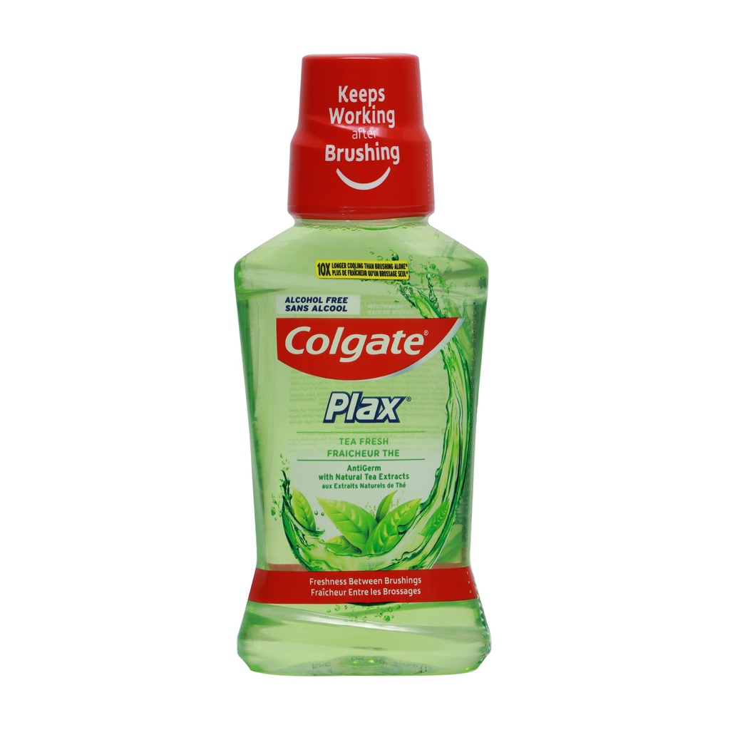 COLGATE PLAX MOUTHWASH TEA FRESH 250ML WHIM